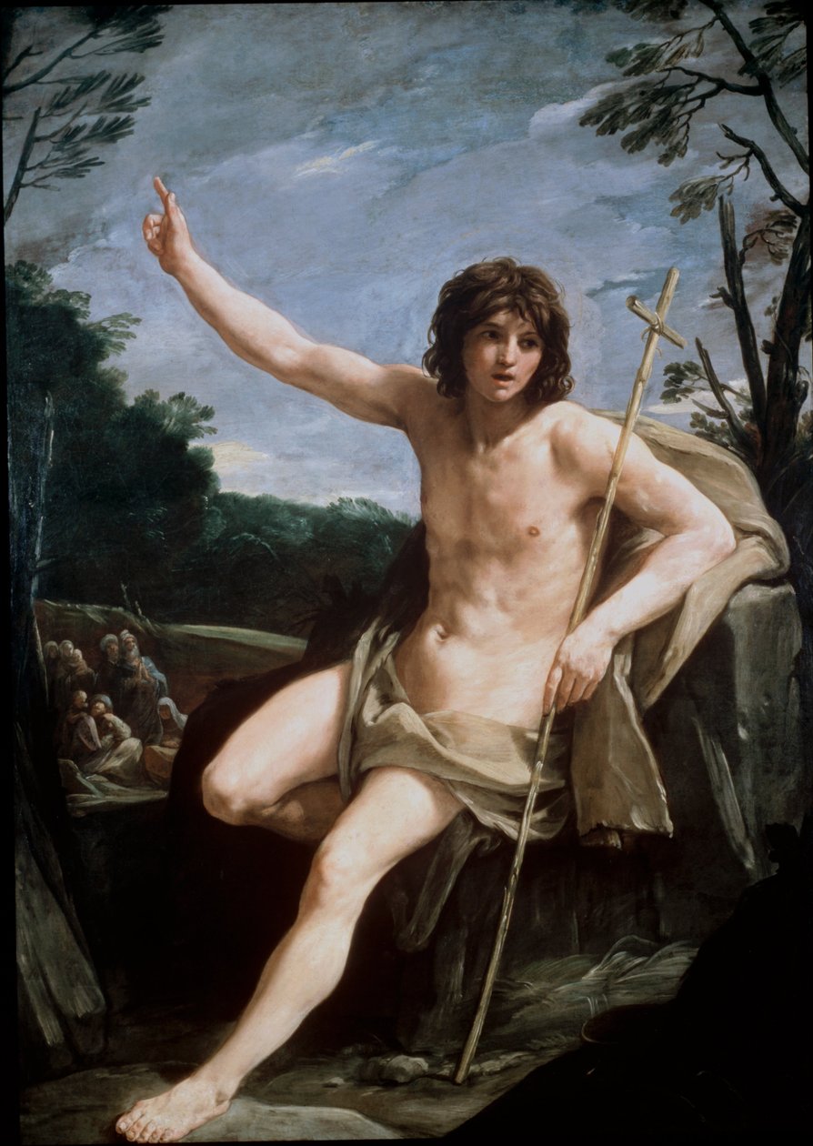Johannes døperen i ørkenen av Guido Reni