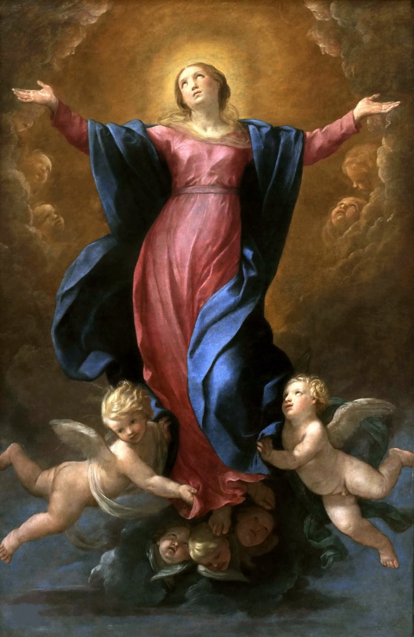 Den hellige jomfru Marias himmelfart, 1637. av Guido Reni