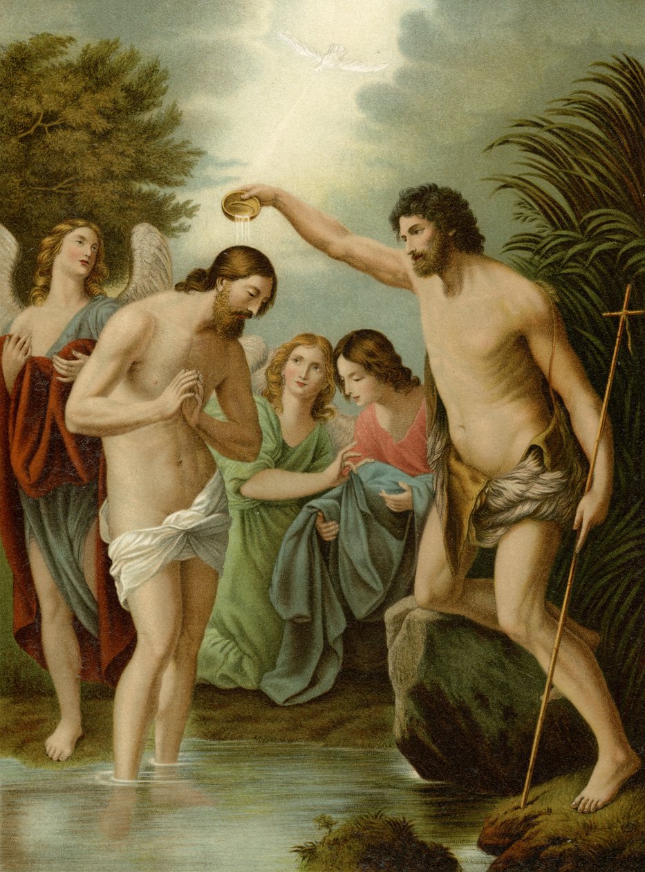 Kristi dåp av Guido Reni
