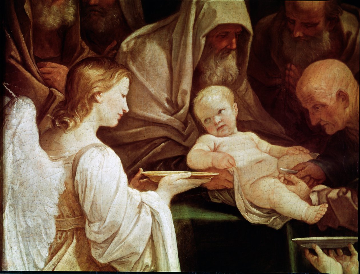 Omskjæringen, detalj (maleri av Guido Reni