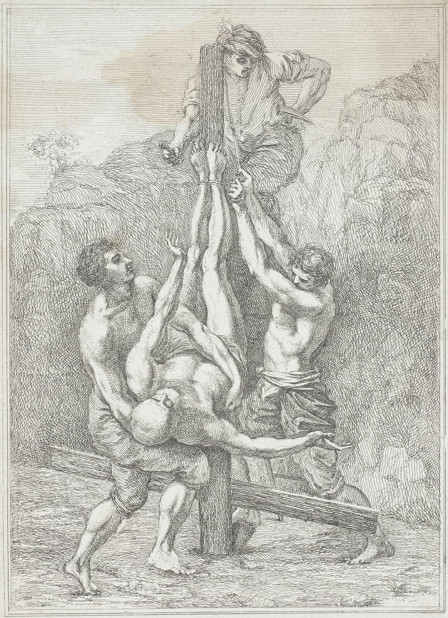 Sankt Peters martyrium av Guido Reni