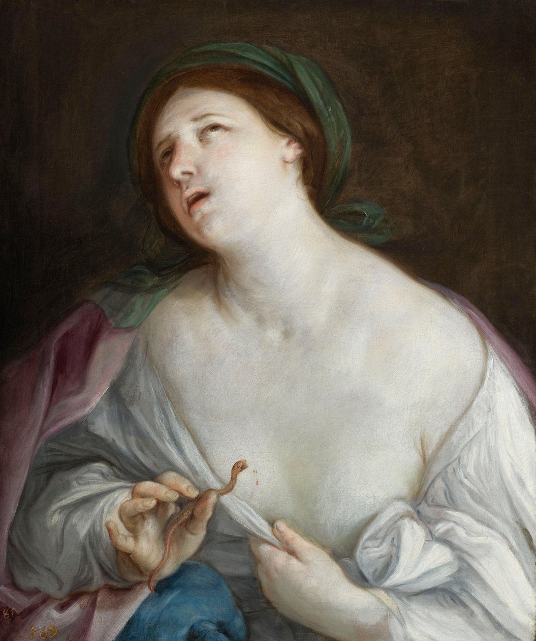 Kleopatras selvmord av Guido Reni