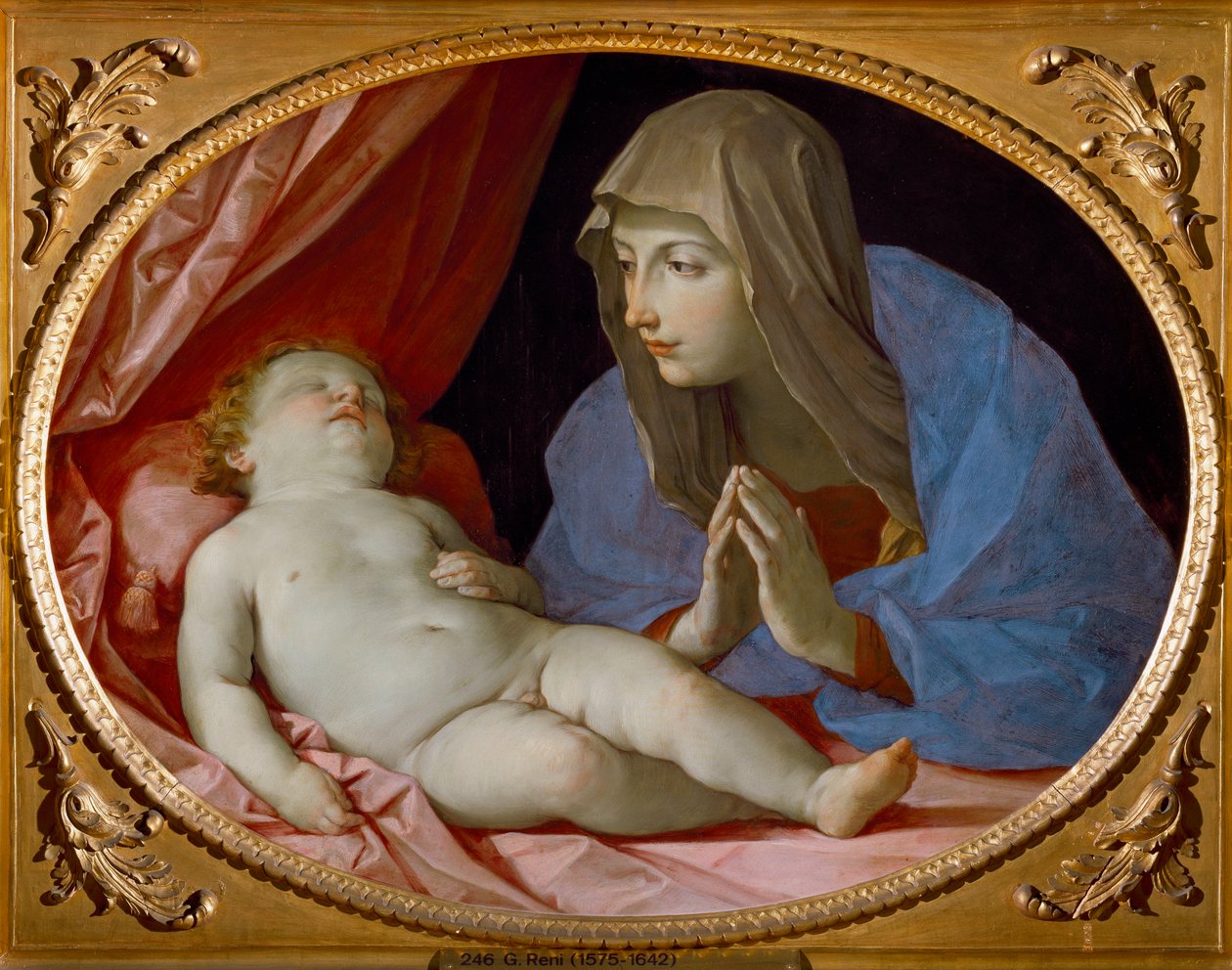 Jomfru og sovende barn (maleri av Guido Reni