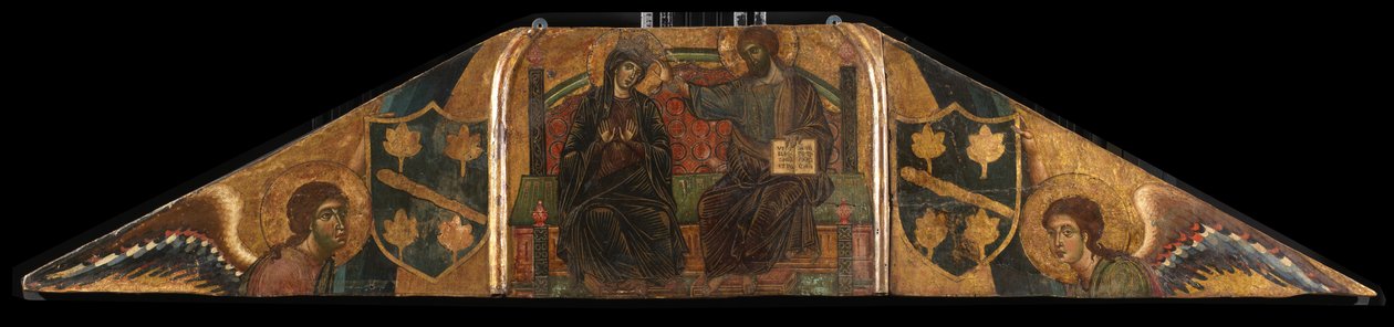 Jomfruens kroning, ca. 1260 av Guido da Siena