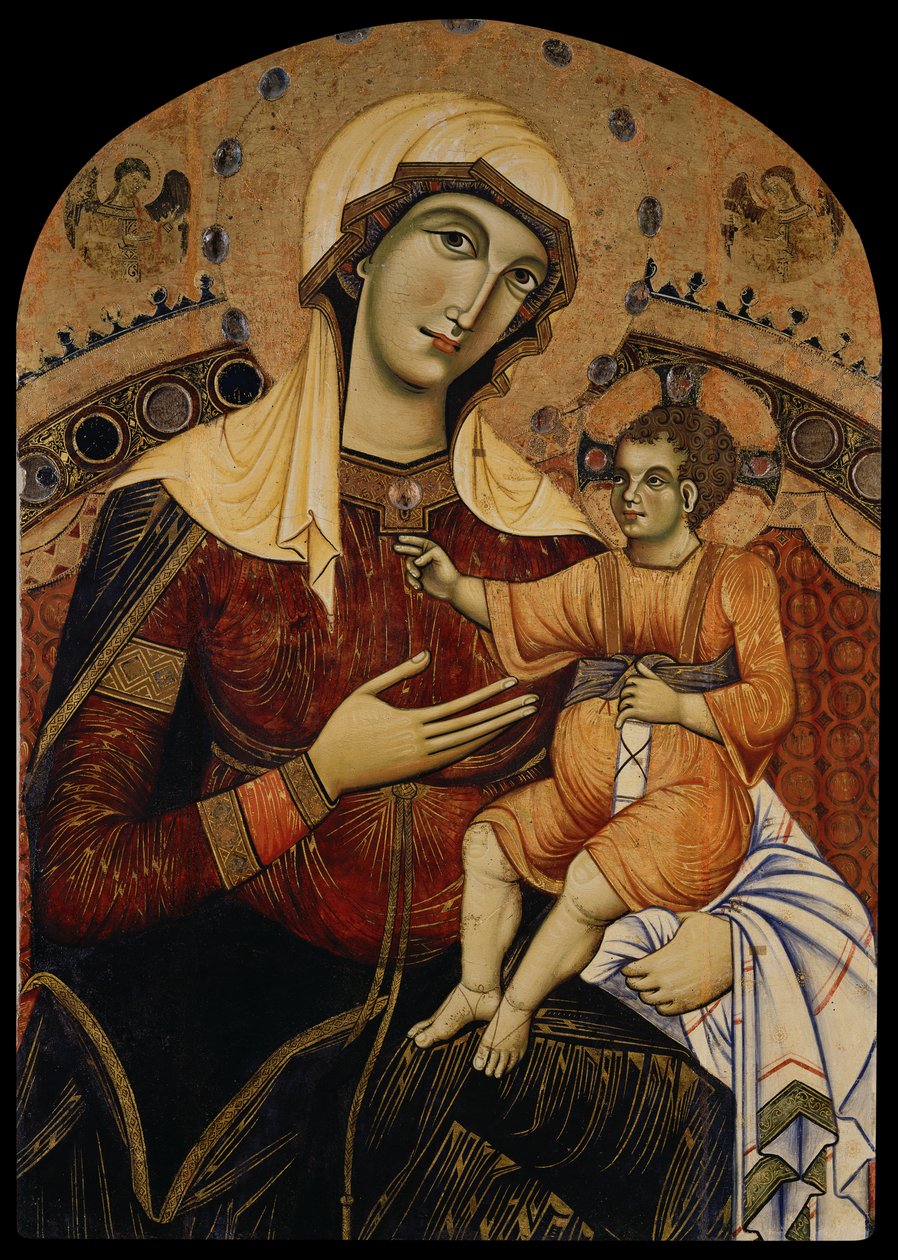 Madonna av San Bernardino av Guido da Siena