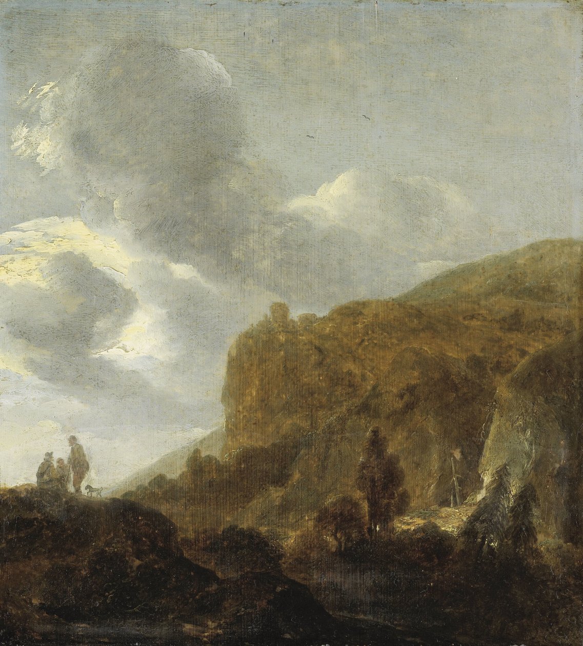 Fjelllandskap av Guillam Du Bois