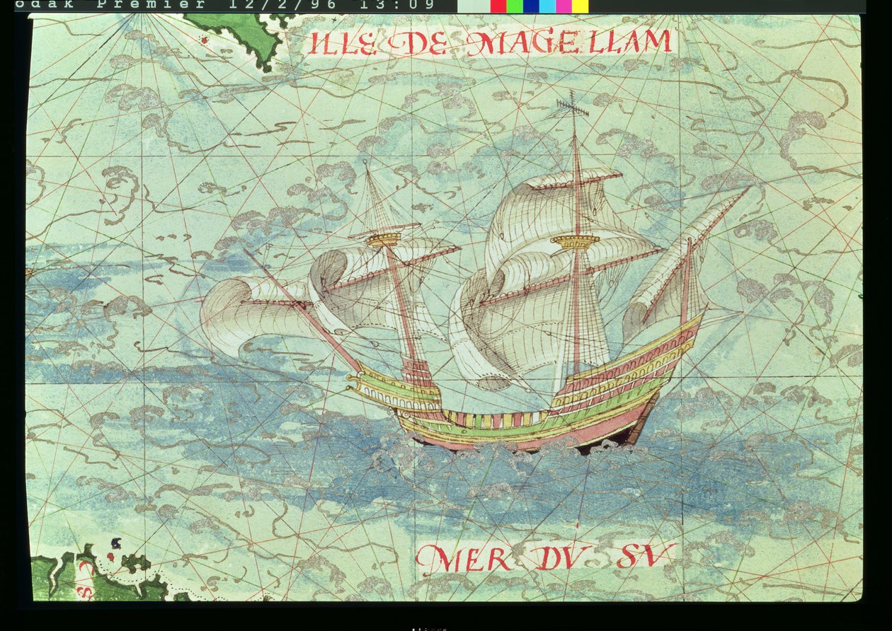 F.41v A Caravel, detalj fra 