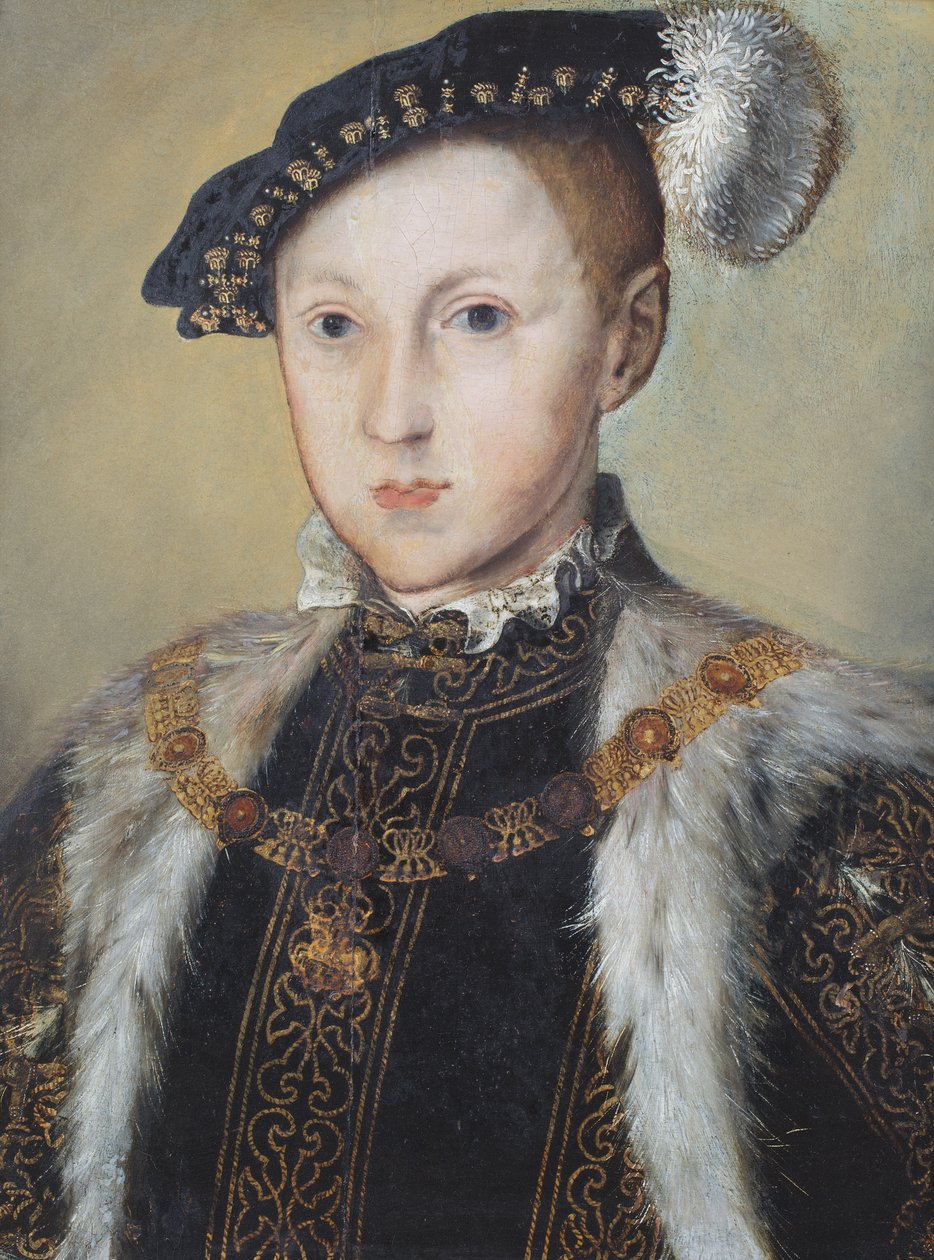Portrett av Edvard VI (olje på lerret) av Guillaume (attr. to) Scrots