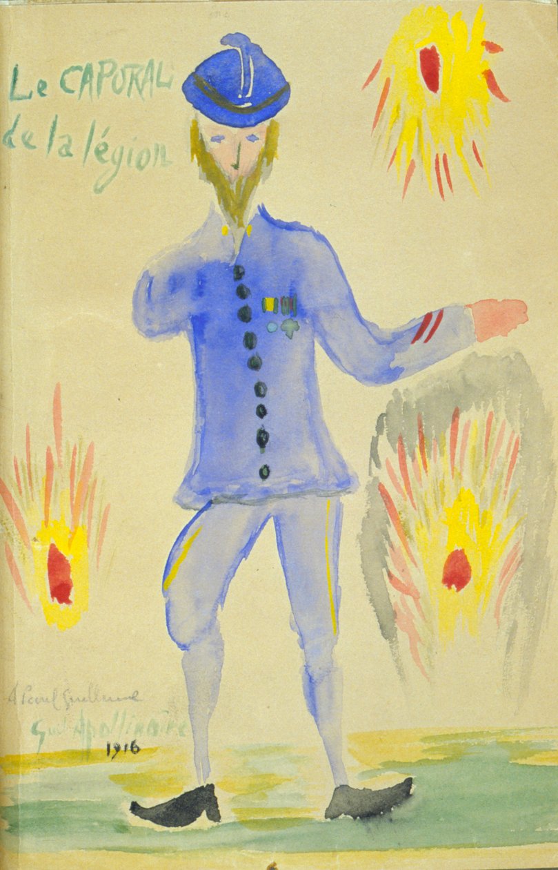 Legionens korporal, 1916 av Guillaume Apollinaire