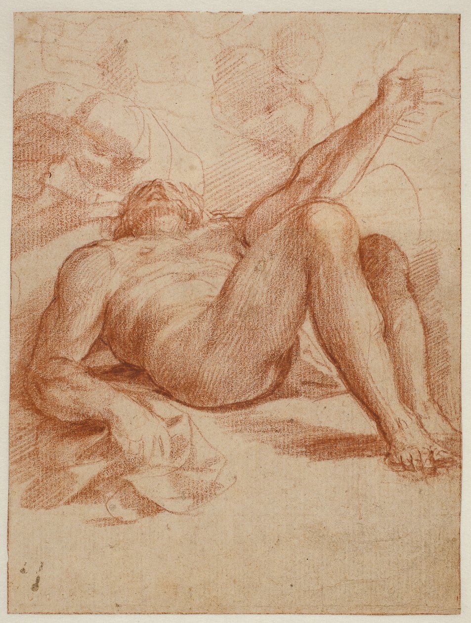 St. Sebastian passet av kvinnene, etter Klagesangen av Hans Baldung Grien av Guillaume Courtois