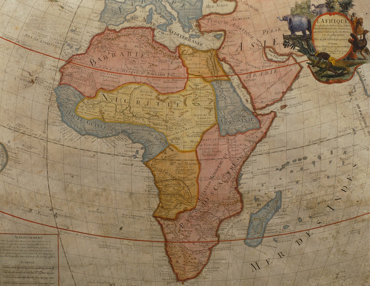 Afrika, av Guillaume de l