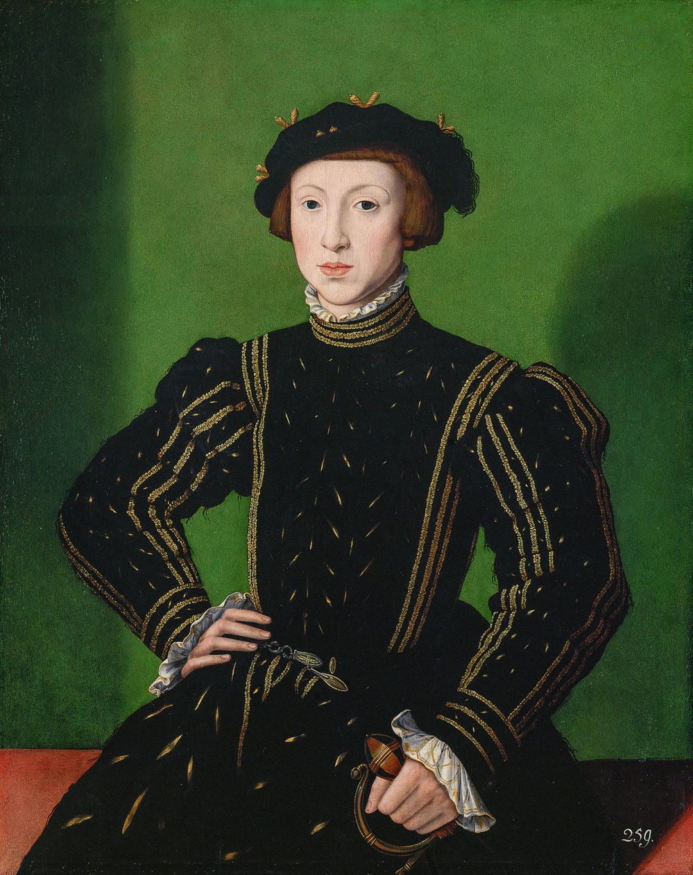 Portrett av Ferdinand II (1529-1595), erkehertug av Østerrike av Guillaume Scrots