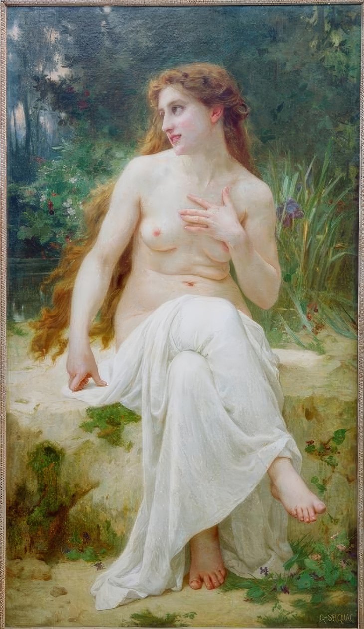 Nymfe av Guillaume Seignac