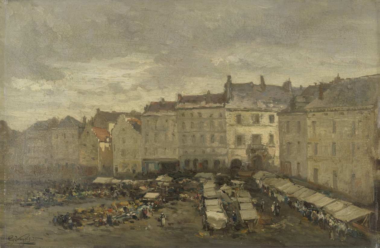 Grote Zavel (Grand Sablon), Brussel av Guillaume Vogels