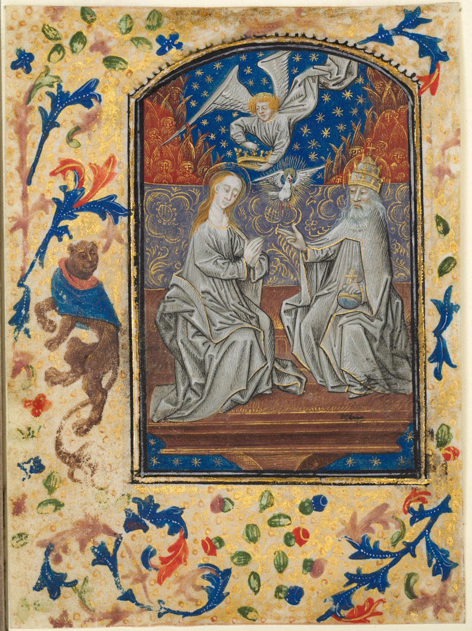 Leaf from a Book of Hours: Coronation of the Virgin   1304668   no       norwegian Successfully Translated  Original: Twee rokende boeren bij een haard Translat: Twee rokende boeren bij een haard 1340674 no norwegian Successfully Translated Original: Sparr av Guillaume Vrelant