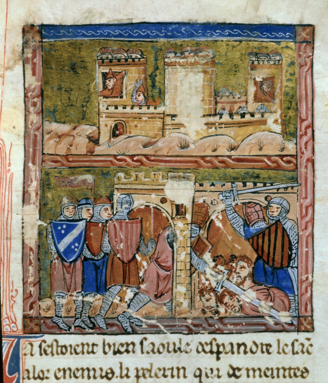 Miniature History of Overseas - Sea av Guillaume of Tyre av Guillaume de Tyr