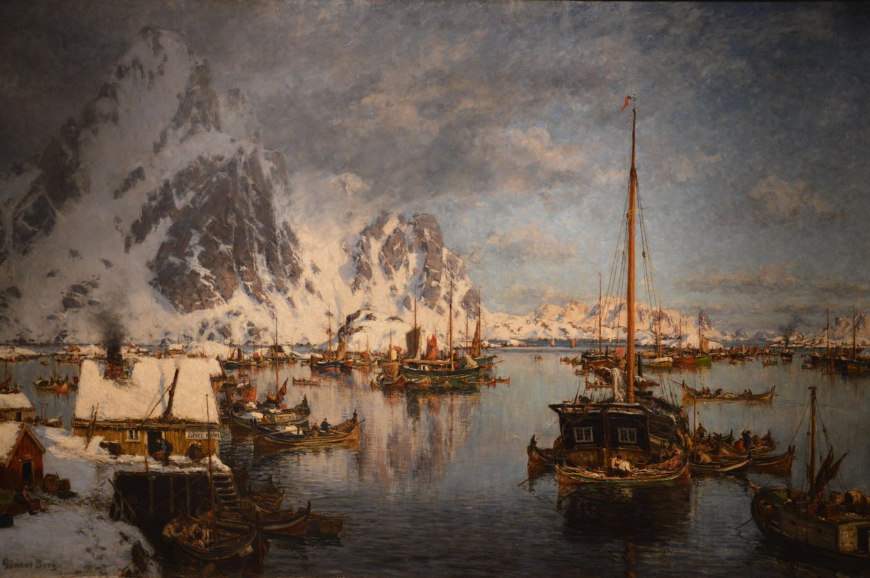 Fra Svolvær av Gunnar Berg