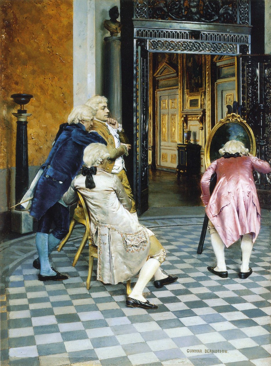 Kunsteksperter i Louvre av Gunnar Berndtson