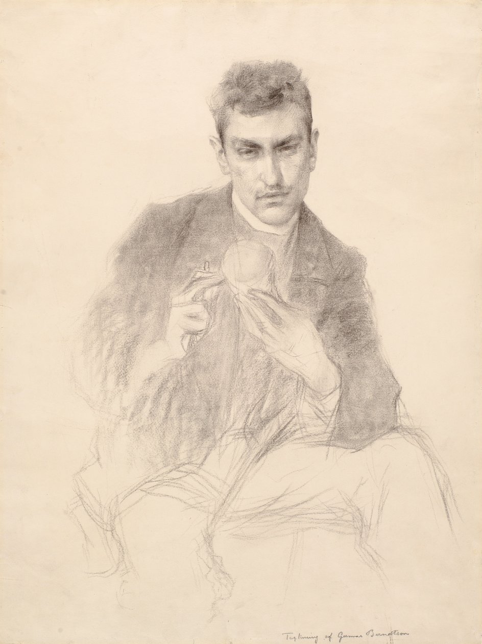 Portrett av Magnus Enckell av Gunnar Berndtson