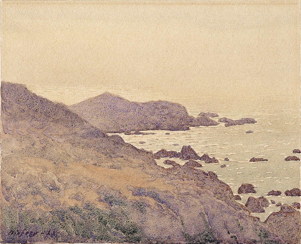 California-kysten av Gunnar Widforss