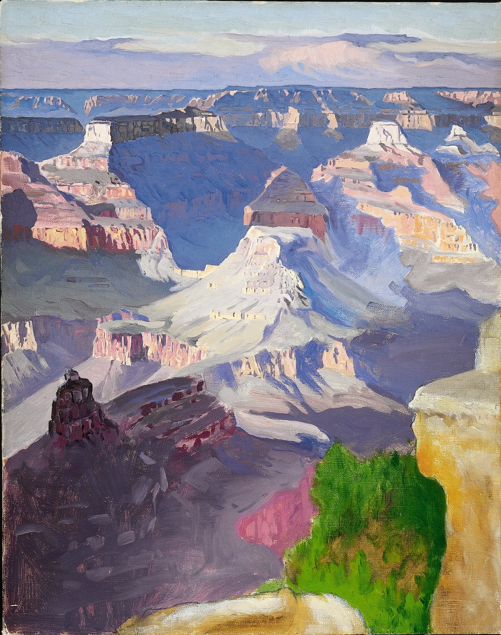 Grand Canyon (olje på lerret) av Gunnar Widforss