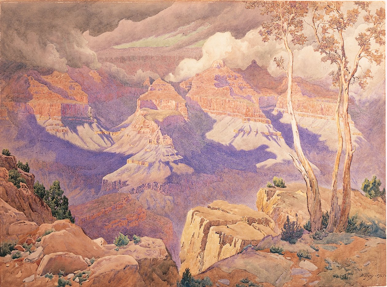 Grand Canyon av Gunnar Widforss