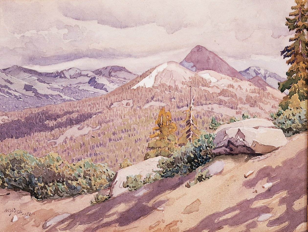 Høy Sierra av Gunnar Widforss