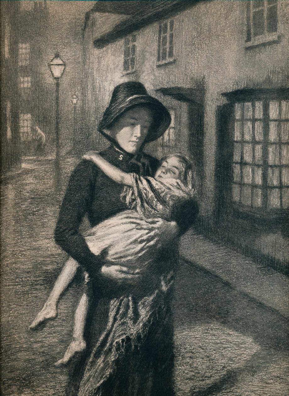 Den barmhjertige samaritan, 1911, 1912 av Gunning King