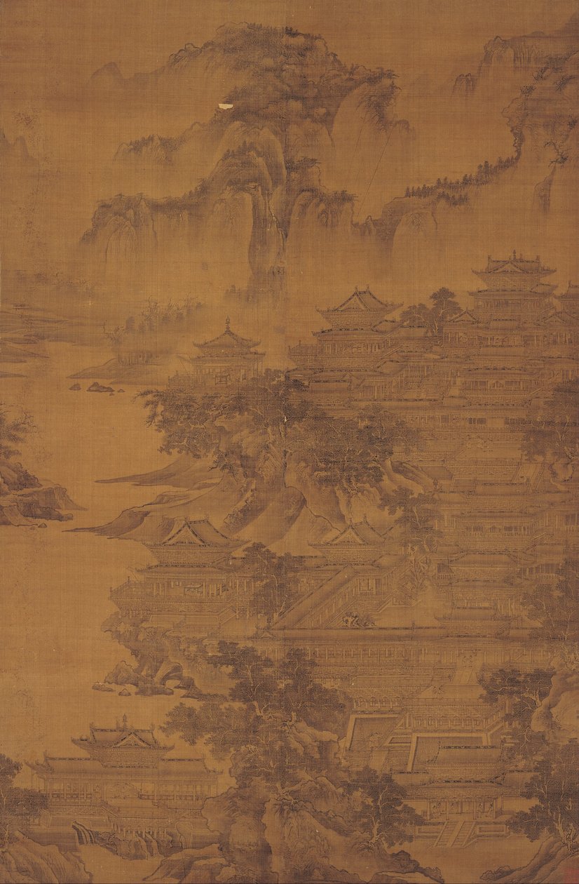 Sommerpalasset til keiser Ming Huang av Guo Zhongshu