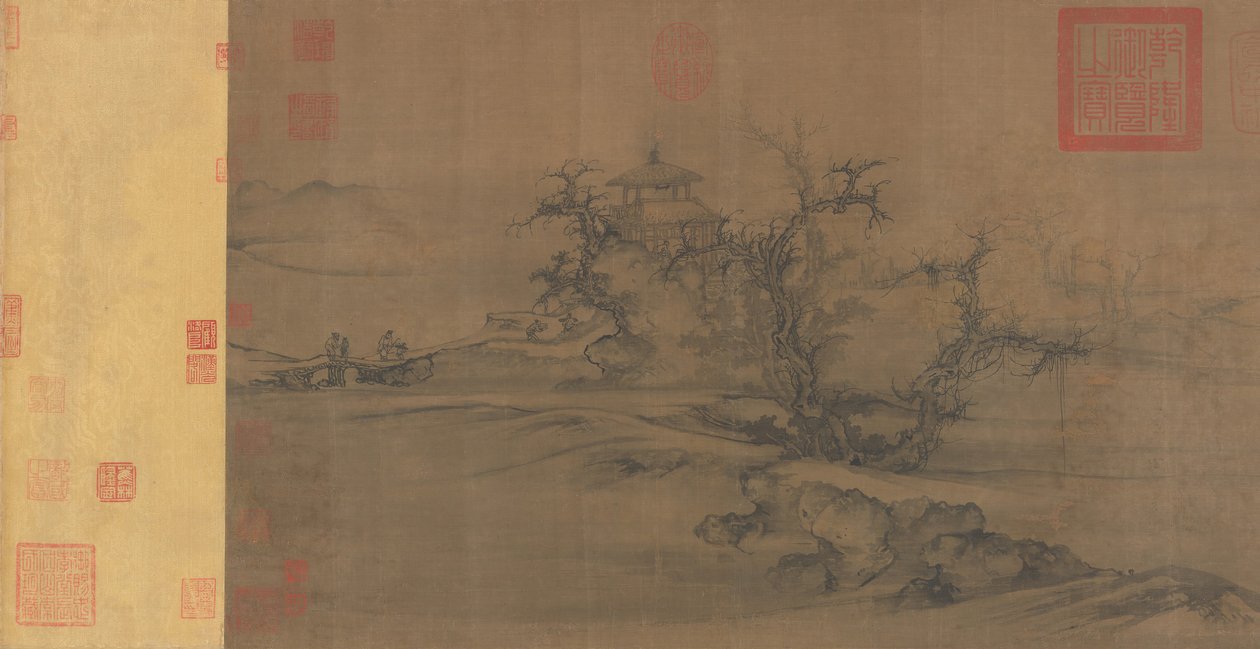 Gamle trær, nivå avstand, ca. 1080. av Guo Xi