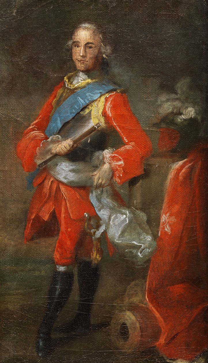 Portrett av den svenske feltmarskalk Frederik Graf von Fersen (1719-1794) av Gustaf Lundberg