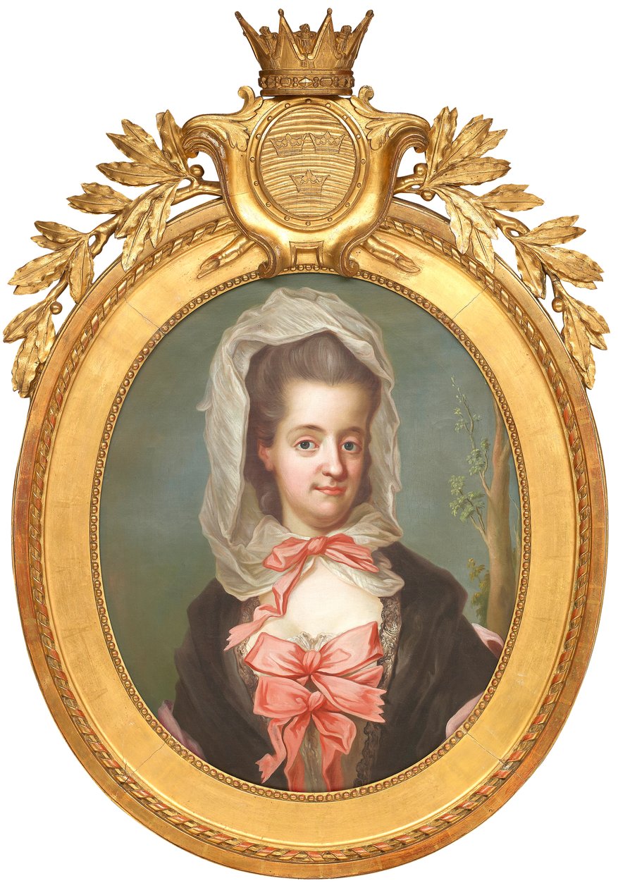 Prinsesse Sofia Albertina av Sverige, søster til kong Gustav III av Gustaf Lundberg