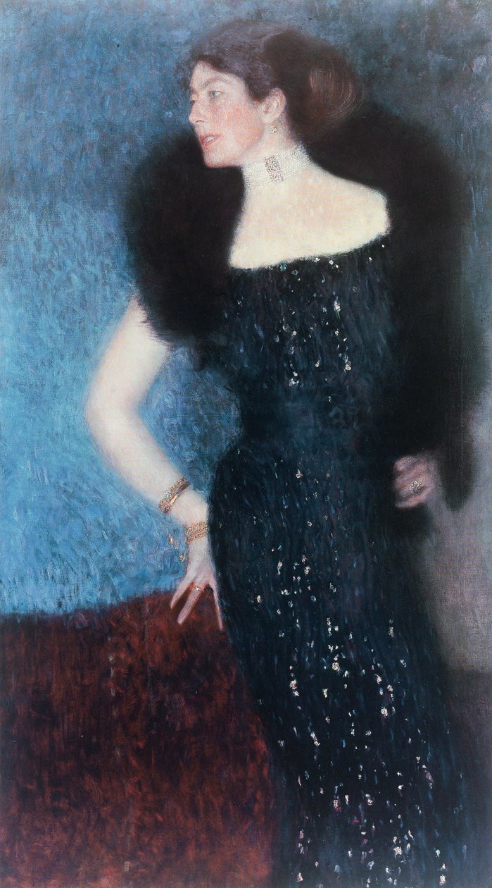Portrett av rose beskåret av Rosthorn-Friedmann av Gustav Klimt