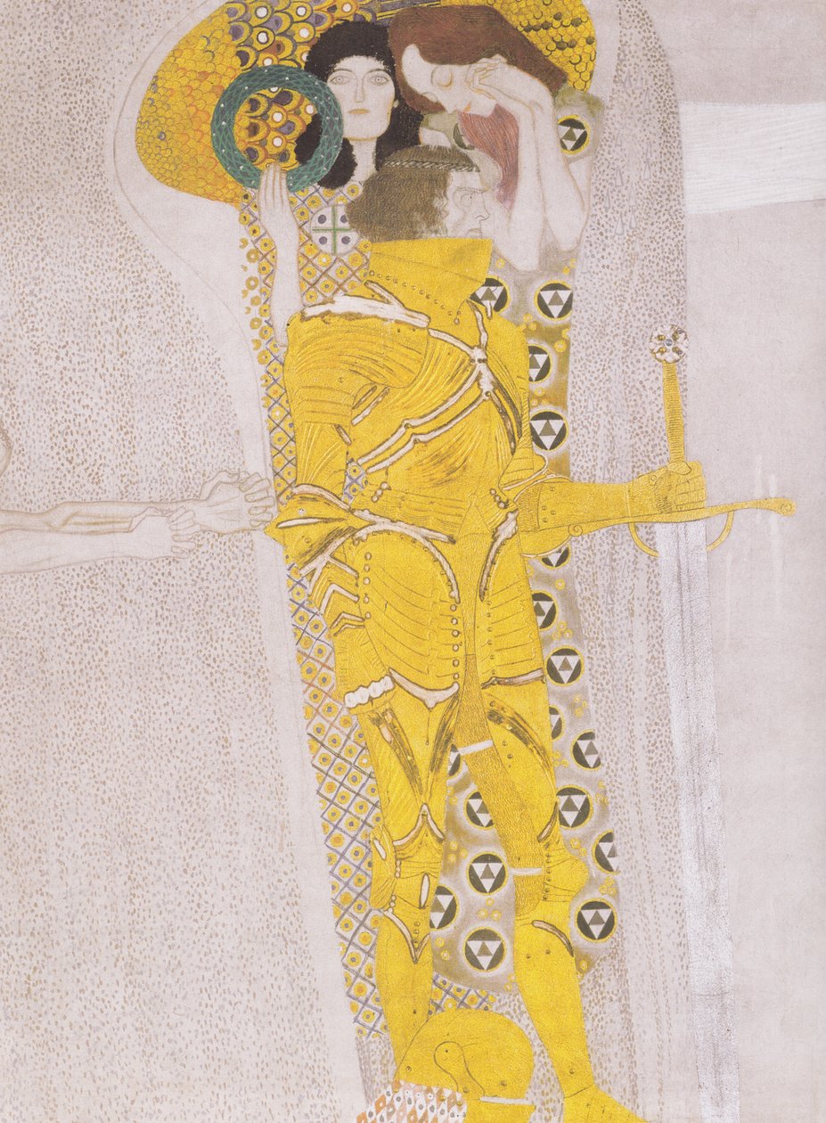 Den godt bevæpnede strongman.jpeg av Gustav Klimt