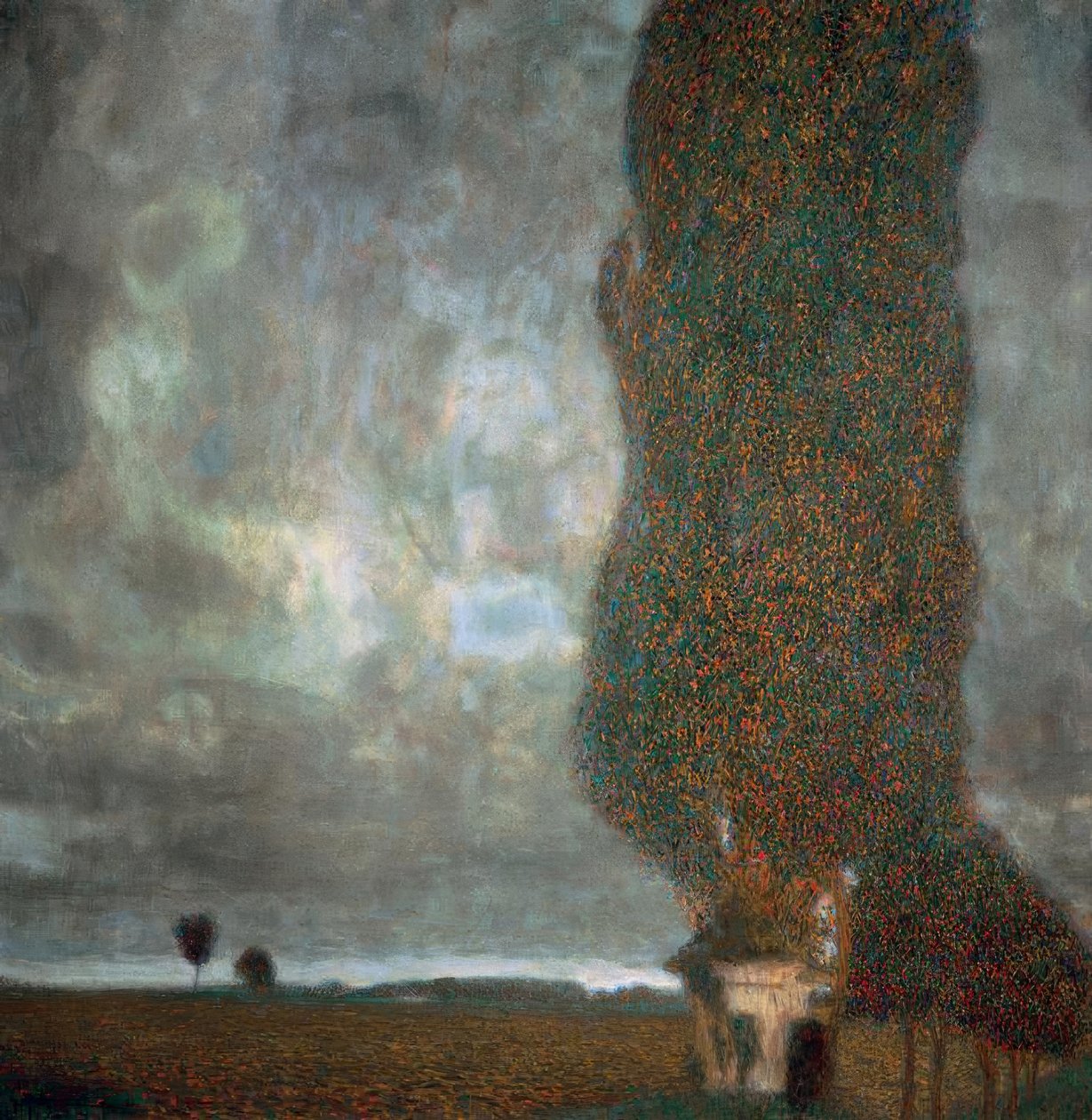 Den store poppel II av Gustav Klimt
