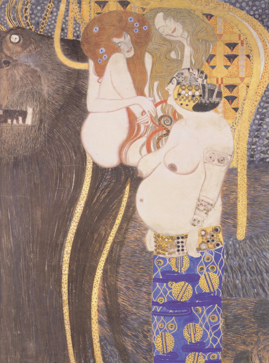 De fiendtlige kreftene (utdrag) av Gustav Klimt
