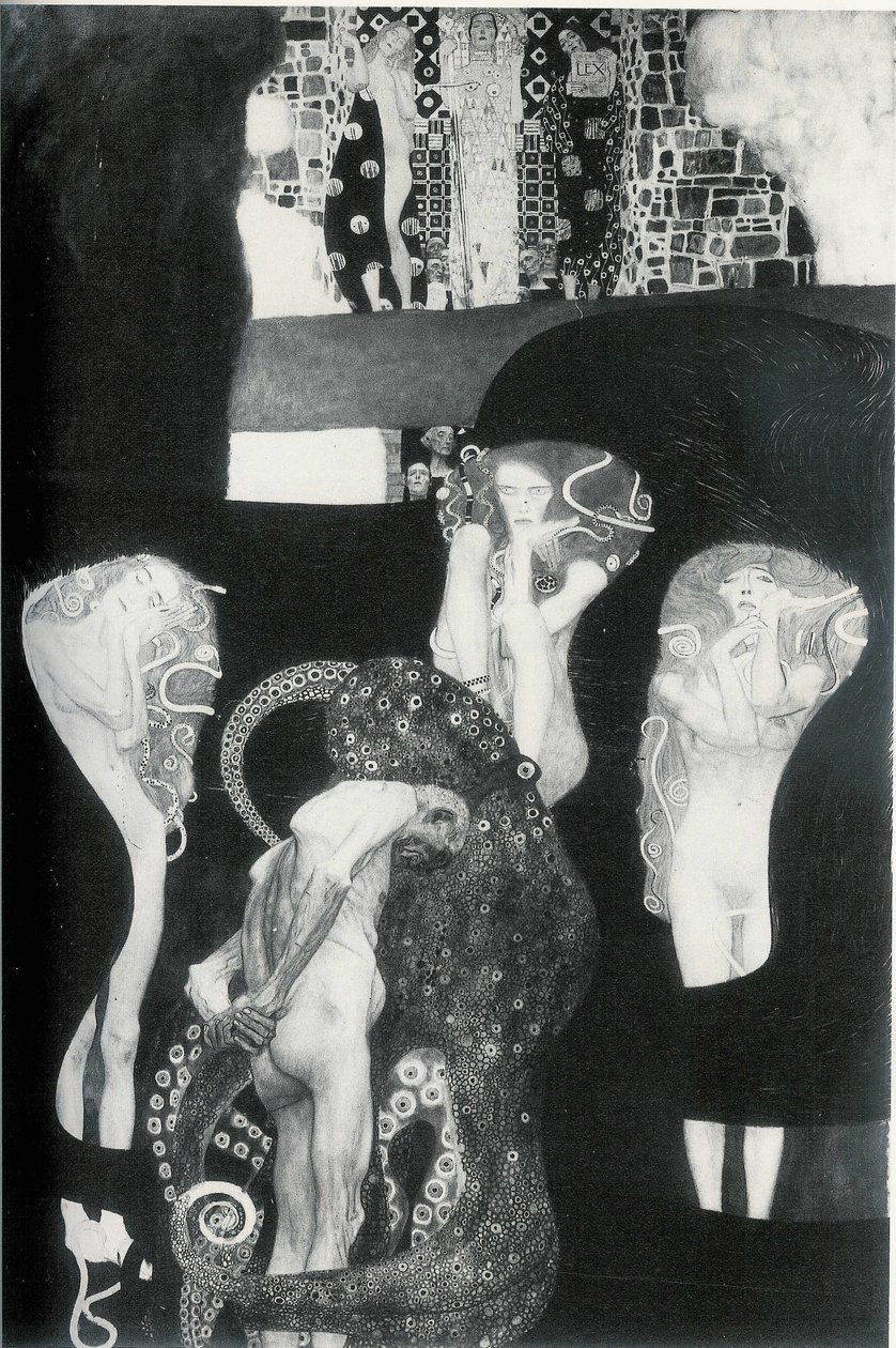 Fakultetets image Jurisprudence av Gustav Klimt