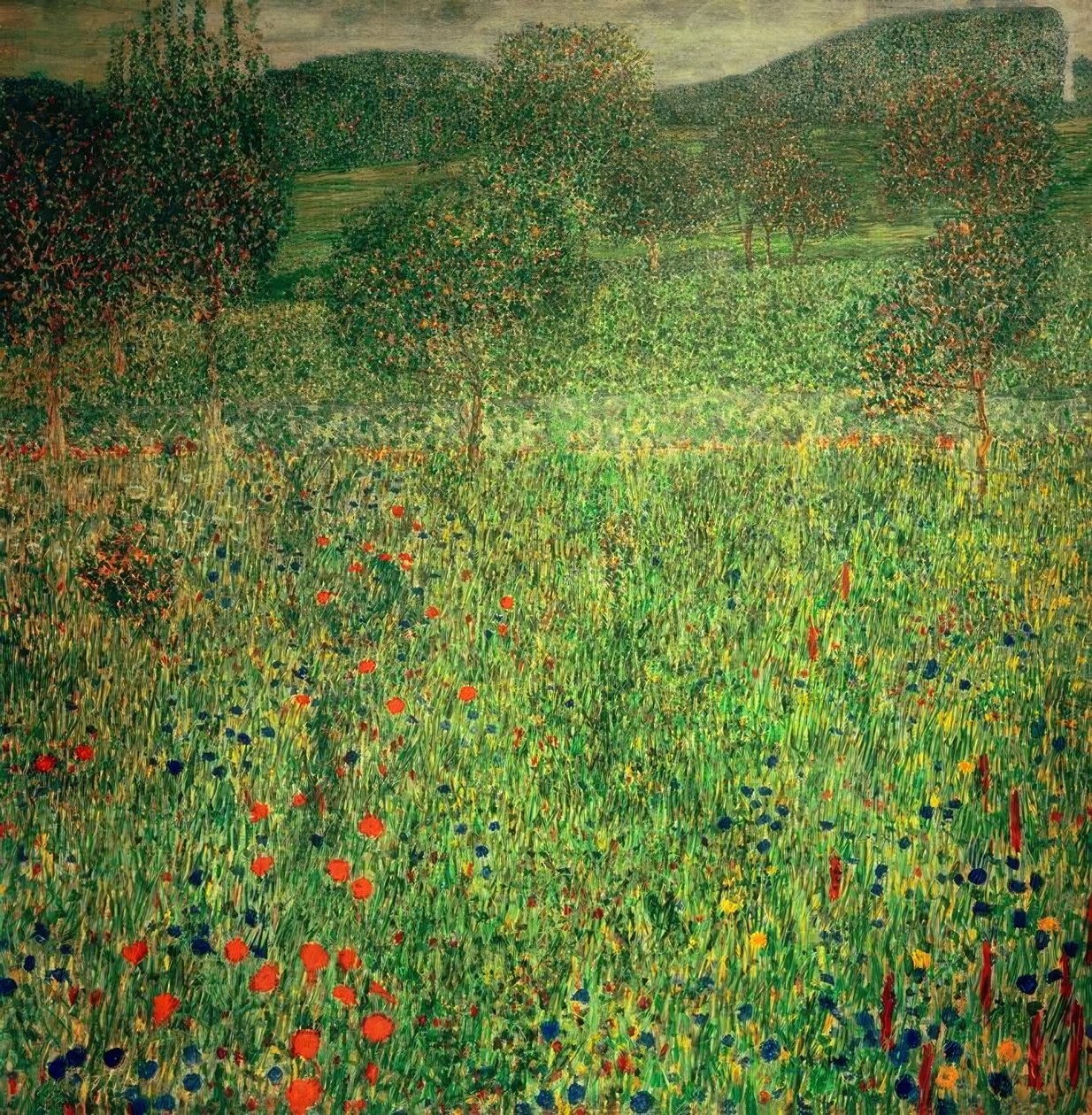 Hagelandskap av Gustav Klimt