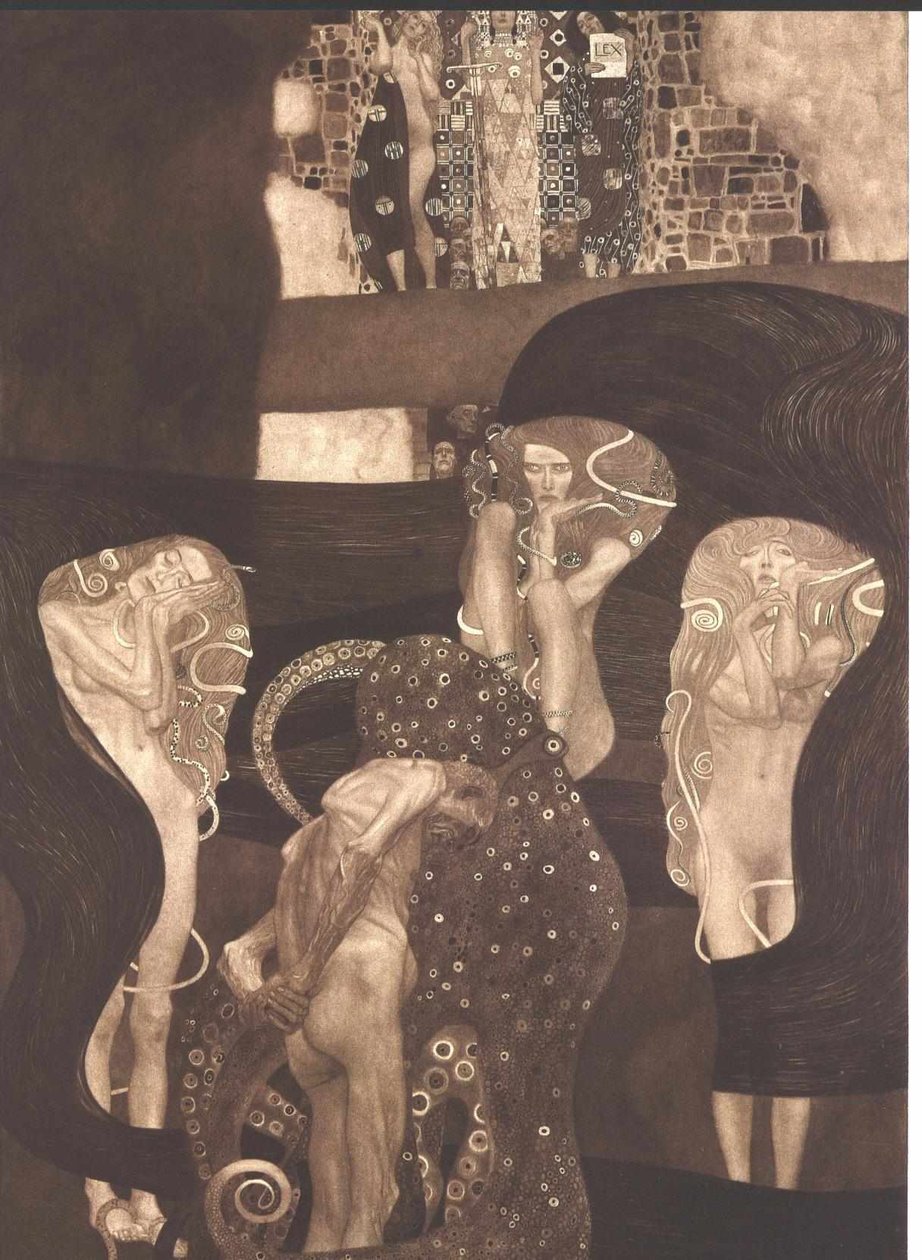 Rettspraksis - 1945 ødelagt av Gustav Klimt