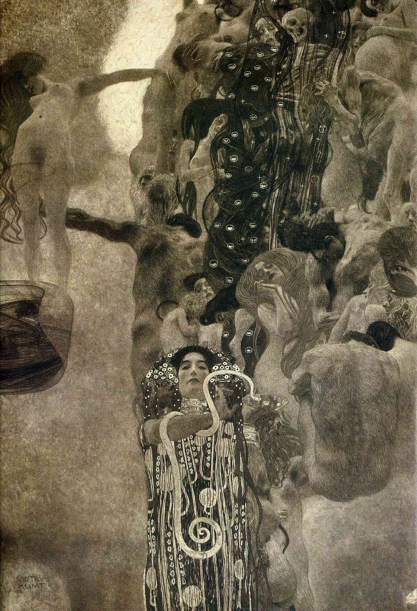 Medisinens siste tilstand av Gustav Klimt