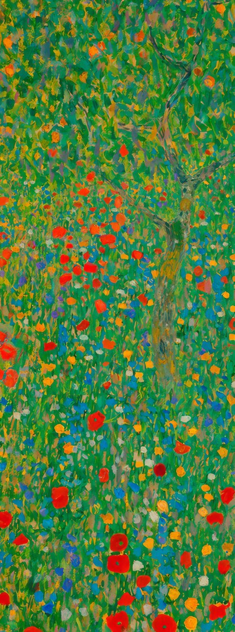 Valmue av Gustav Klimt