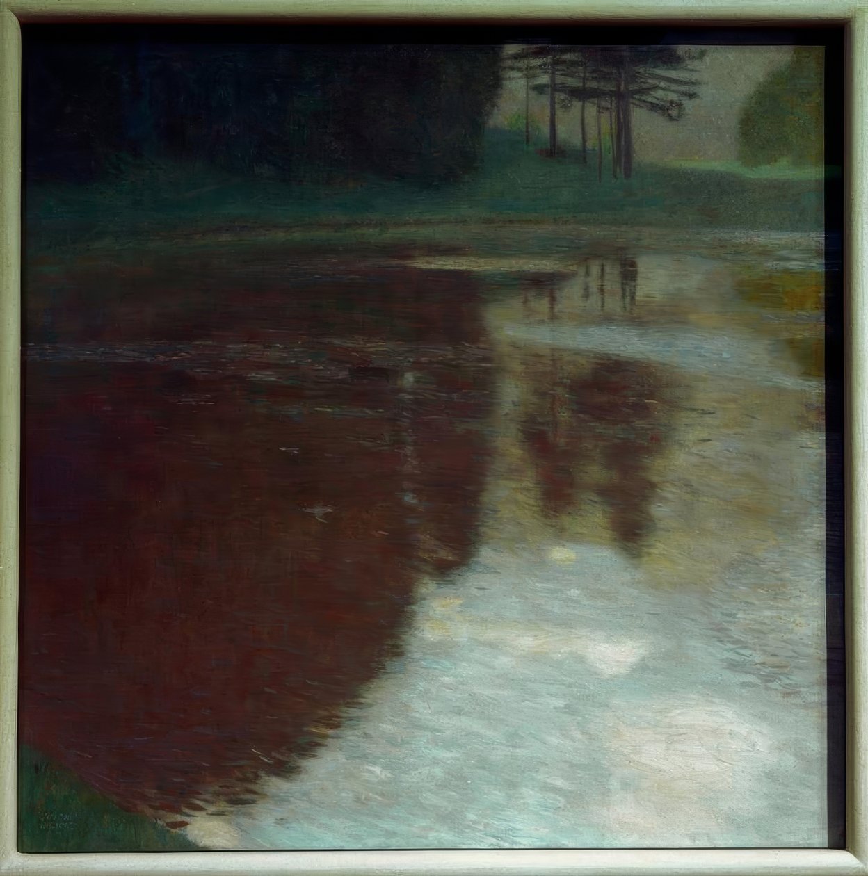 Morgen ved dammen av Gustav Klimt
