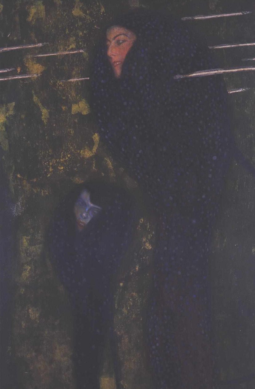 Havfruer (sølvfisk) av Gustav Klimt