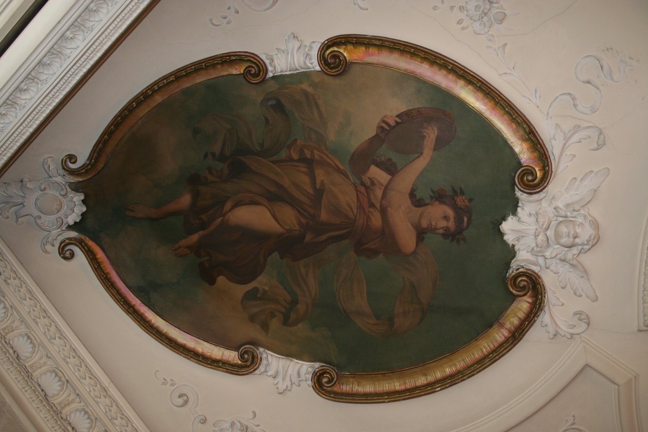Palais Sturany, Schottenring 21, detalj i bel étage av Gustav Klimt og eller Franz Matsch av Gustav Klimt