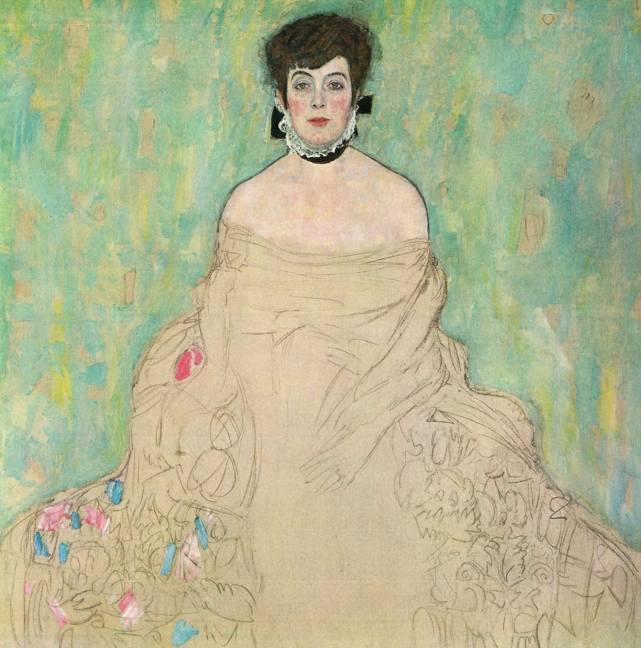 Portrett av Amalie Zuckerkandl av Gustav Klimt