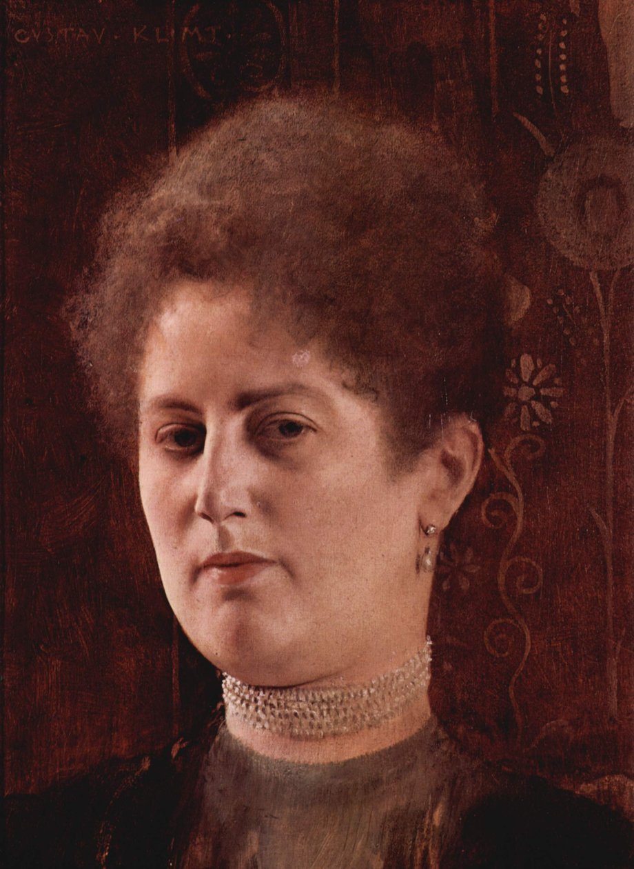 Portrett av en kvinne av Gustav Klimt