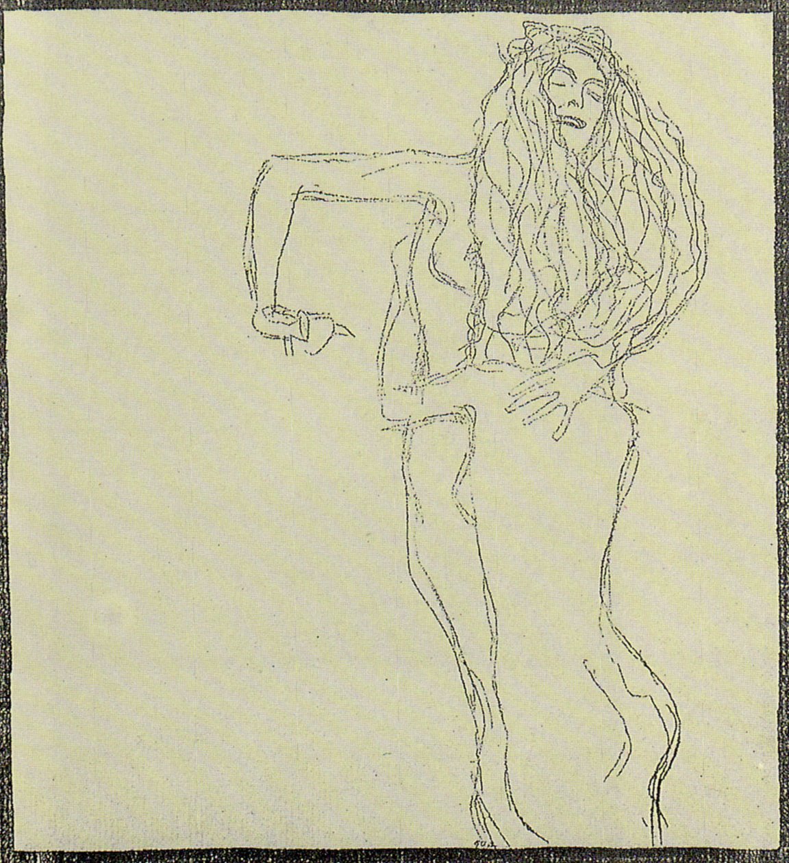 Vannslanger av Gustav Klimt