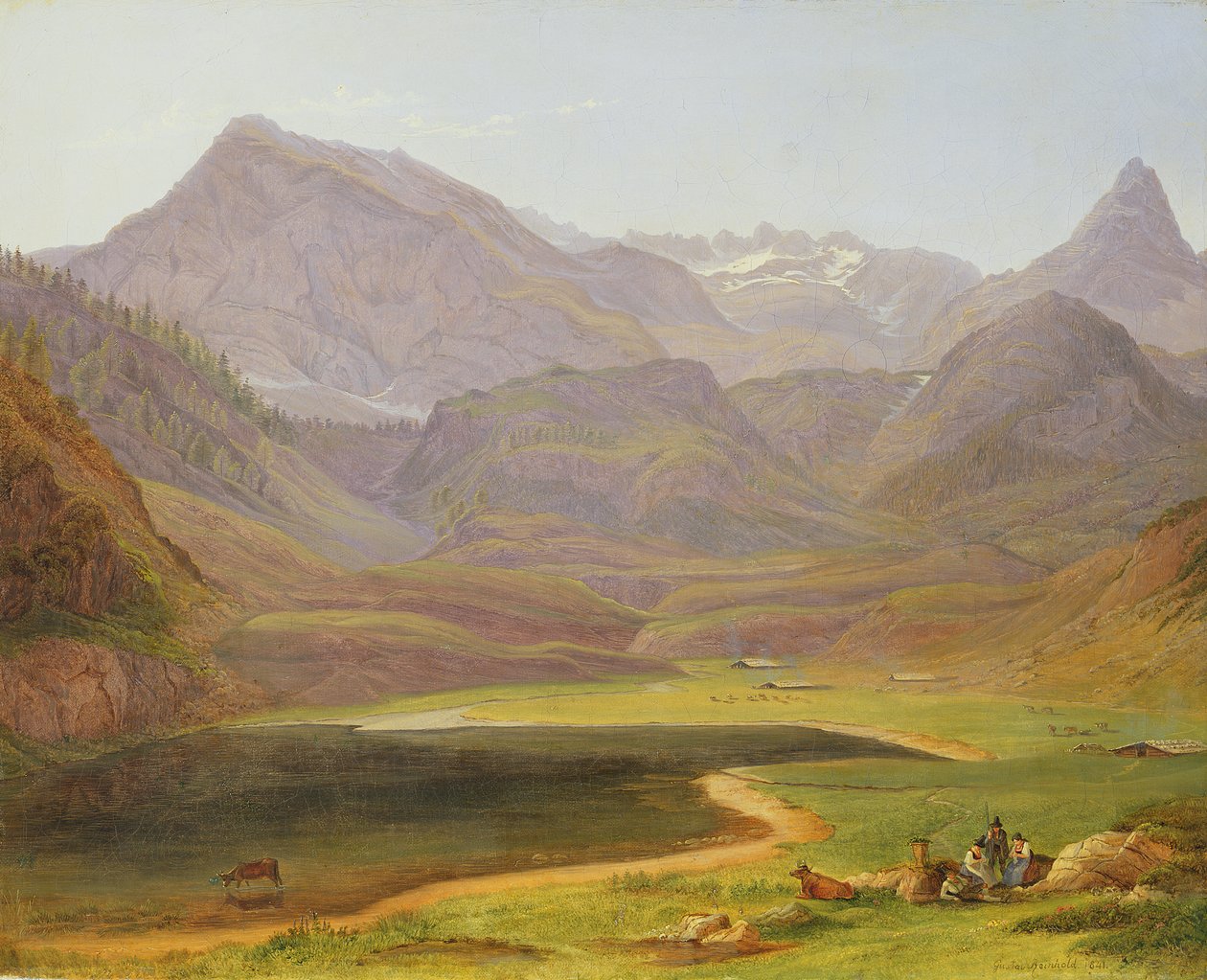 Funtensee, 1841 av Gustav Reinhold