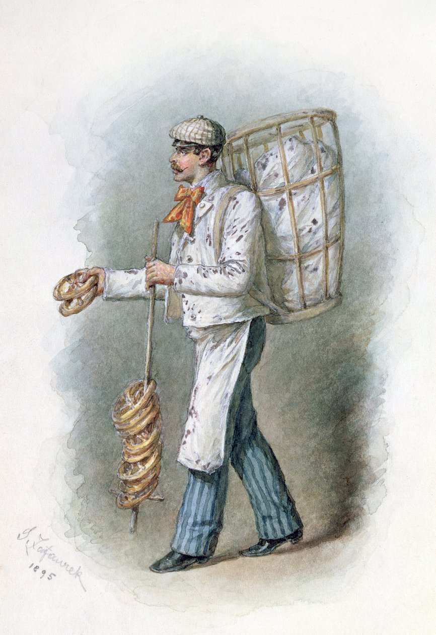 Bakeren, 1895 av Gustav Zafaurek