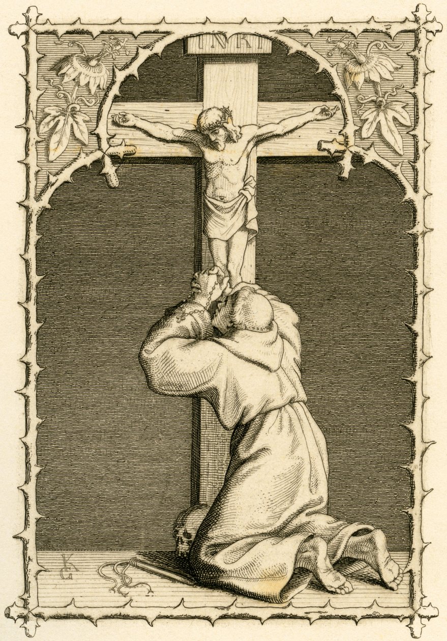 Reservasjonen til Martin Luther av Gustav Ferdinand Leopold Konig